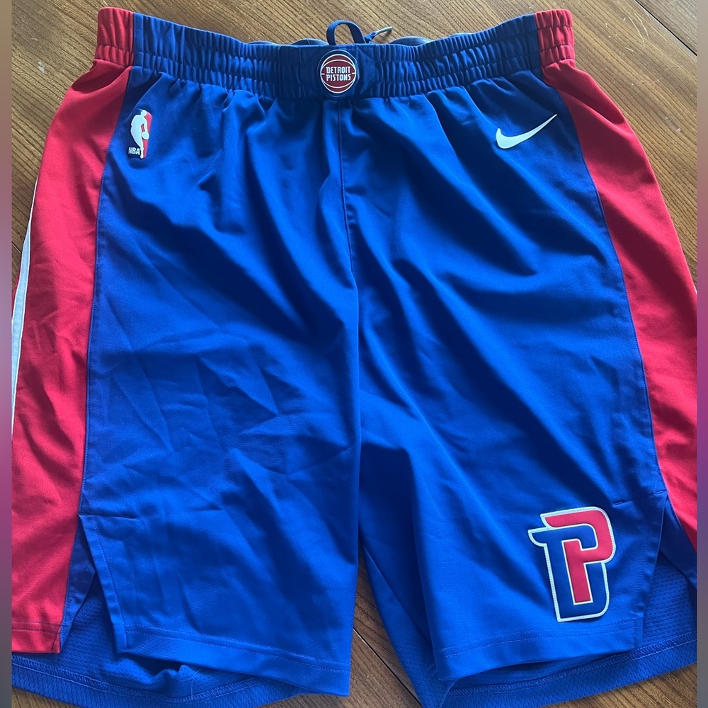 Nike Pistons Authentic Icon Short - Blue